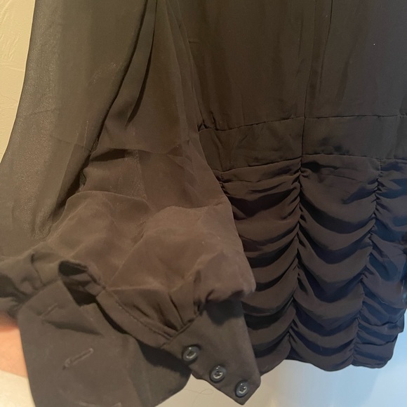 Brand New silky black bodycon dress - Picture 8 of 8